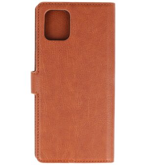 Bestcases Kaarhouder Portemonnee Book Case Samsung Galaxy Note 10 Lite - Bruin