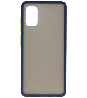 Bestcases Hard Case Telefoonhoesje Samsung Galaxy A41 - Blauw