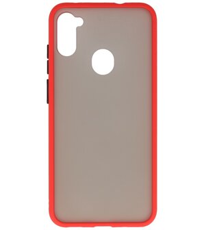 Bestcases Hard Case Telefoonhoesje Samsung Galaxy A11 - Rood