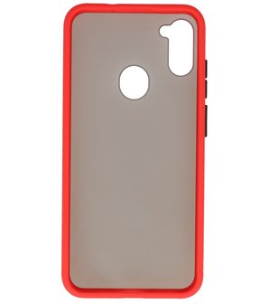 Bestcases Hard Case Telefoonhoesje Samsung Galaxy A11 - Rood