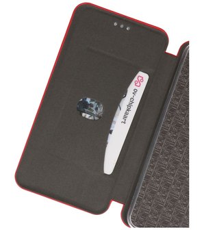 Bestcases Hoesje Slim Folio Telefoonhoesje Samsung Galaxy A11 -  Rood
