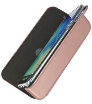 Bestcases Hoesje Slim Folio Telefoonhoesje Samsung Galaxy A21 - Roze
