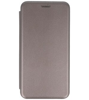 Bestcases Hoesje Slim Folio Telefoonhoesje Samsung Galaxy A41 - Grijs