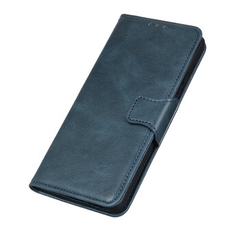 Bestcases Booktype Telefoonhoesje voor Samsung Galaxy Note 20 Ultra - Blauw