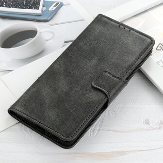 Bestcases Booktype Telefoonhoesje voor Samsung Galaxy Note 20 Ultra - Donker Groen