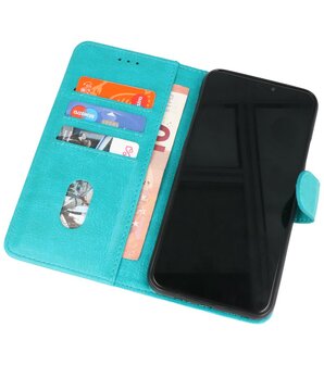 Bestcases Booktype Telefoonhoesje voor Samsung Galaxy Note 20 Ultra - Groen