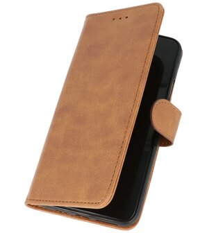 Bestcases Booktype Telefoonhoesje voor Samsung Galaxy Note 20 Ultra - Bruin