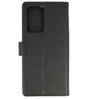 Bestcases Booktype Telefoonhoesje voor Samsung Galaxy Note 20 - Groen