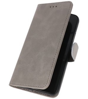 Bestcases Booktype Telefoonhoesje voor Samsung Galaxy Note 20 - Grijs