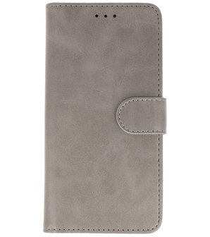 Bestcases Booktype Telefoonhoesje voor Samsung Galaxy Note 20 - Grijs