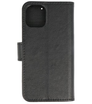 Bestcases Booktype Telefoonhoesje voor iPhone 12 Mini - Zwart