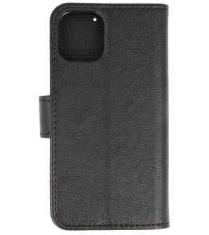 Bestcases Booktype Telefoonhoesje voor iPhone 12 Mini - Zwart