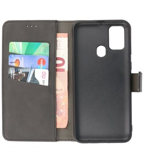 Bestcases 2 in 1 Book Case Telefoonhoesje Samsung Galaxy M31 - Zwart