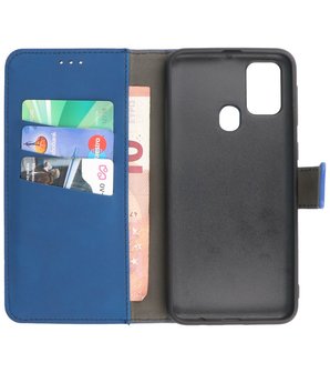 Bestcases 2 in 1 Book Case Telefoonhoesje Samsung Galaxy M31 - Navy