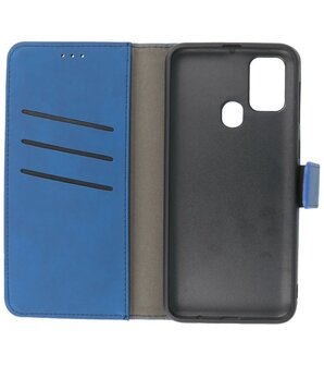 Bestcases 2 in 1 Book Case Telefoonhoesje Samsung Galaxy M31 - Navy