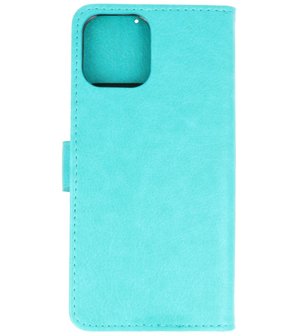 Bestcases Booktype Telefoonhoesje voor iPhone 12 Pro Max - Groen