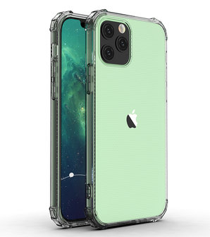 Schokbestendig TPU hoesje voor iPhone 12 - 12 Pro Transparant