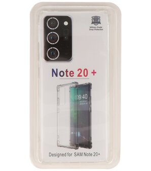 Schokbestendig TPU hoesje Samsung Galaxy Note 20 Ultra Transparant