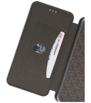 Slim Folio Telefoonhoesje voor Samsung Galaxy M11 - Grijs