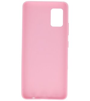 Color Backcover Telefoonhoesje voor Samsung Galaxy A51 5G - Roze