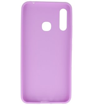 Color Backcover Telefoonhoesje voor Samsung Galaxy A70e - Paars