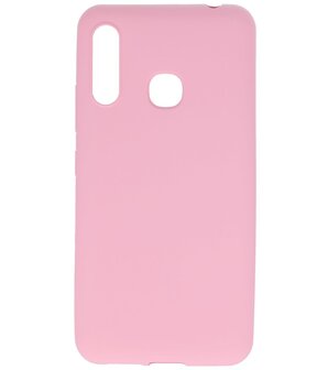 Color Backcover Telefoonhoesje voor Samsung Galaxy A70e - Roze