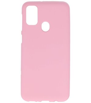 Color Backcover Telefoonhoesje voor Samsung Galaxy M31 - Roze