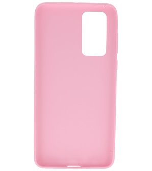 Color Backcover Telefoonhoesje voor Huawei P40 - Roze