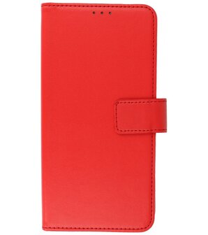 Pasjeshouder Telefoonhoesje voor Samsung Galaxy A11 - Rood