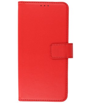 Pasjeshouder Telefoonhoesje voor Samsung Galaxy A41 - Rood