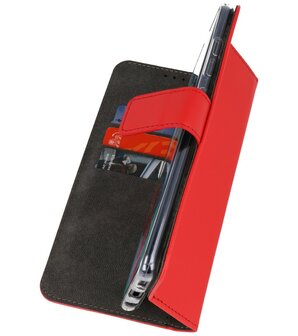 Pasjeshouder Telefoonhoesje voor OnePlus 7T - Rood