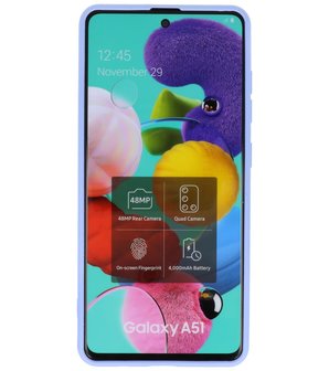 Fashion Backcover Telefoonhoesje voor Samsung Galaxy A51 - Paars