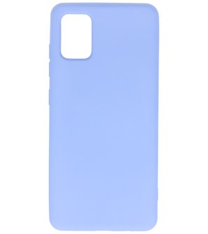Fashion Backcover Telefoonhoesje voor Samsung Galaxy A71 - Paars