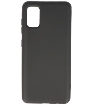 Fashion Backcover Telefoonhoesje voor Samsung Galaxy A41 - Zwart