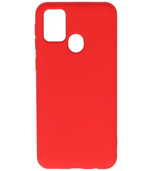Fashion Backcover Telefoonhoesje voor Samsung Galaxy M31 - Rood