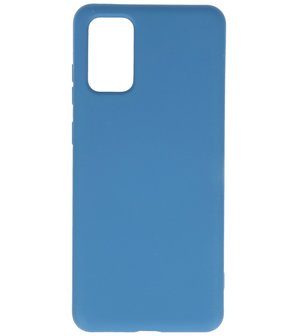 Fashion Backcover Telefoonhoesje voor Samsung Galaxy S20 Plus - Navy