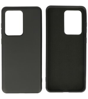 Fashion Backcover Telefoonhoesje voor Samsung Galaxy S20 ULtra - Zwart