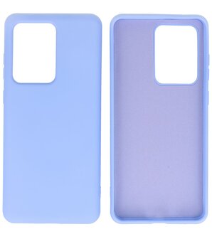 Fashion Backcover Telefoonhoesje voor Samsung Galaxy S20 ULtra - Paars