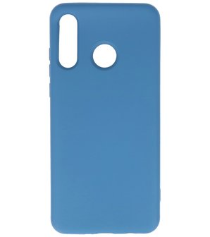 Fashion Backcover Telefoonhoesje voor Huawei P30 Lite - Navy