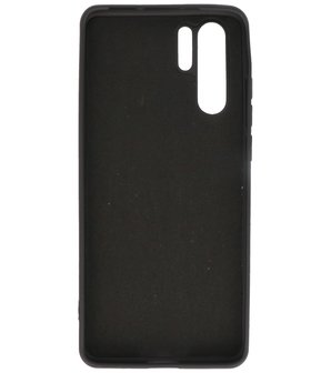Fashion Backcover Telefoonhoesje voor Huawei P30 Pro - Zwart