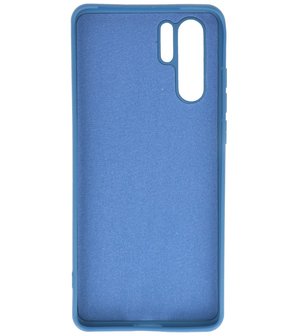 Fashion Backcover Telefoonhoesje voor Huawei P30 Pro - Navy