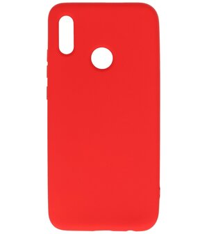 Fashion Backcover Telefoonhoesje voor Huawei P Smart 2019 - Rood