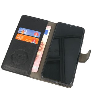 Kaarthouder Portemonnee Book Case Hoesje iPhone 12 mini - Zwart