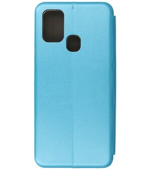 Slim Folio Telefoonhoesje voor Samsung Galaxy M21 - Blauw