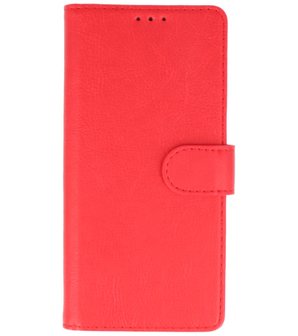 Booktype Wallet Case Telefoonhoesje voor Samsung Galaxy A42 5G - Rood