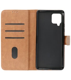 Booktype Wallet Case Telefoonhoesje voor Samsung Galaxy A42 5G - Bruin