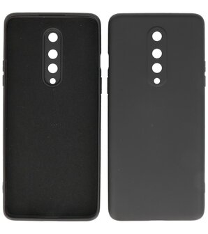 2.0mm Dikke Fashion Telefoonhoesje Backcover - Siliconen Hoesje - OnePlus 8 - Zwart