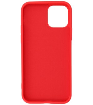 2.0mm Dikke Fashion Telefoonhoesje Backcover - Siliconen Hoesje - iPhone 12 Pro Max - Rood