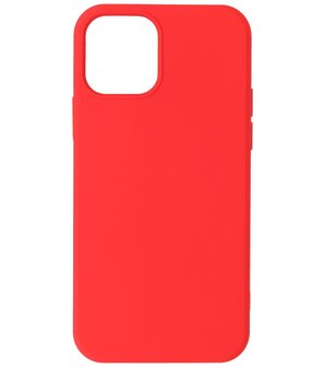 2.0mm Dikke Fashion Telefoonhoesje Backcover - Siliconen Hoesje - iPhone 12 Pro Max - Rood