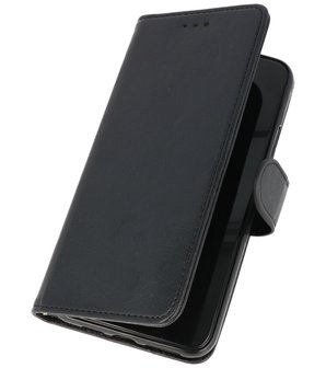 Booktype Wallet Case Telefoonhoesje voor Samsung Galaxy A12 - Zwart